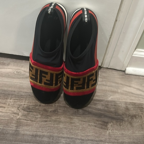 Fendi Velvet Sock Trainers size 37 - Picture 7 of 9